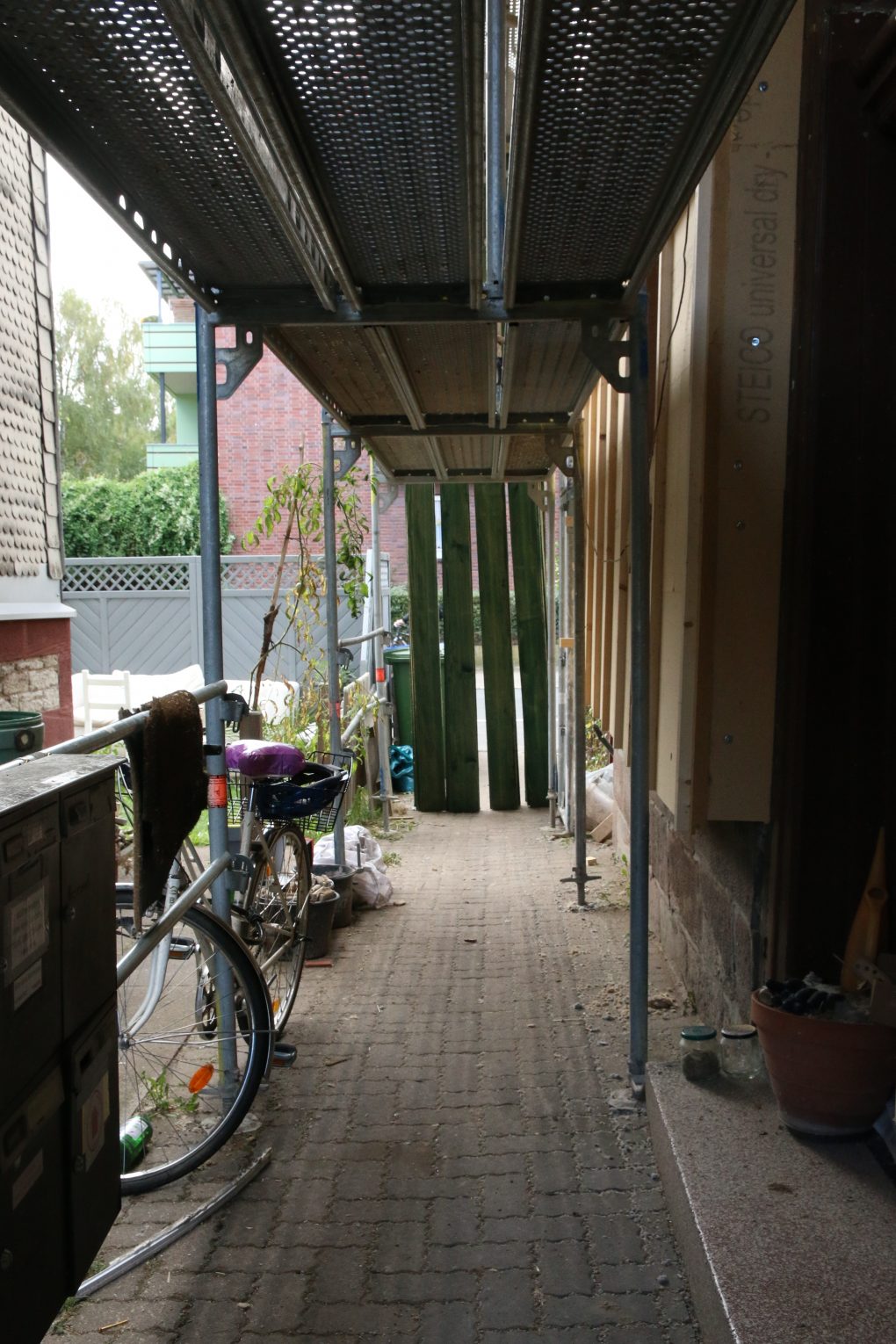 Grün ja grün sind alle meine Farben – Altes Haus in neuem Gewand